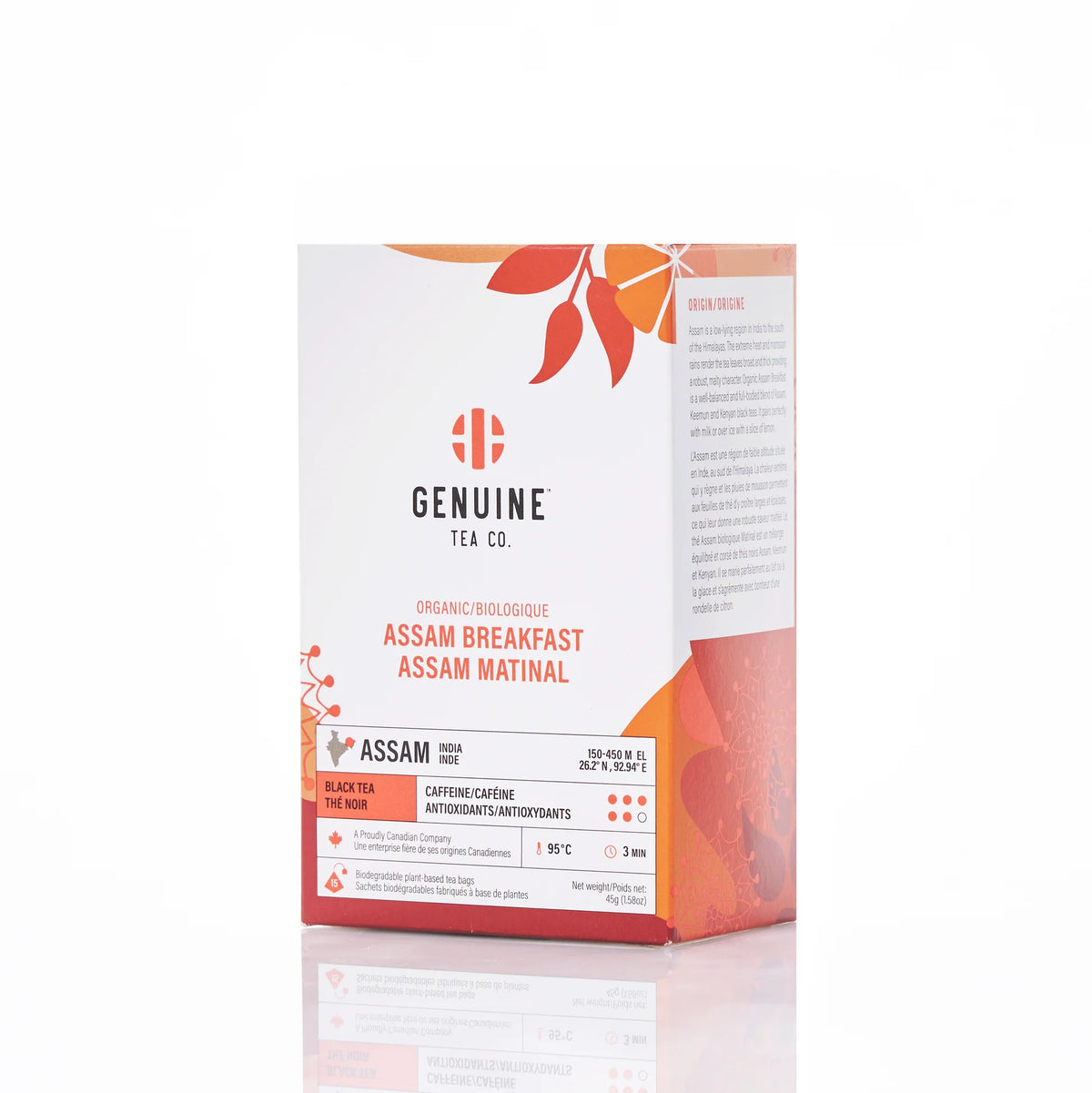 Organic Assam Breakfast Tea - Bagged