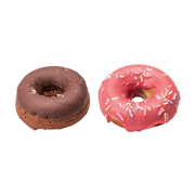 Vanilla and Chocolate Donut 2-pack
