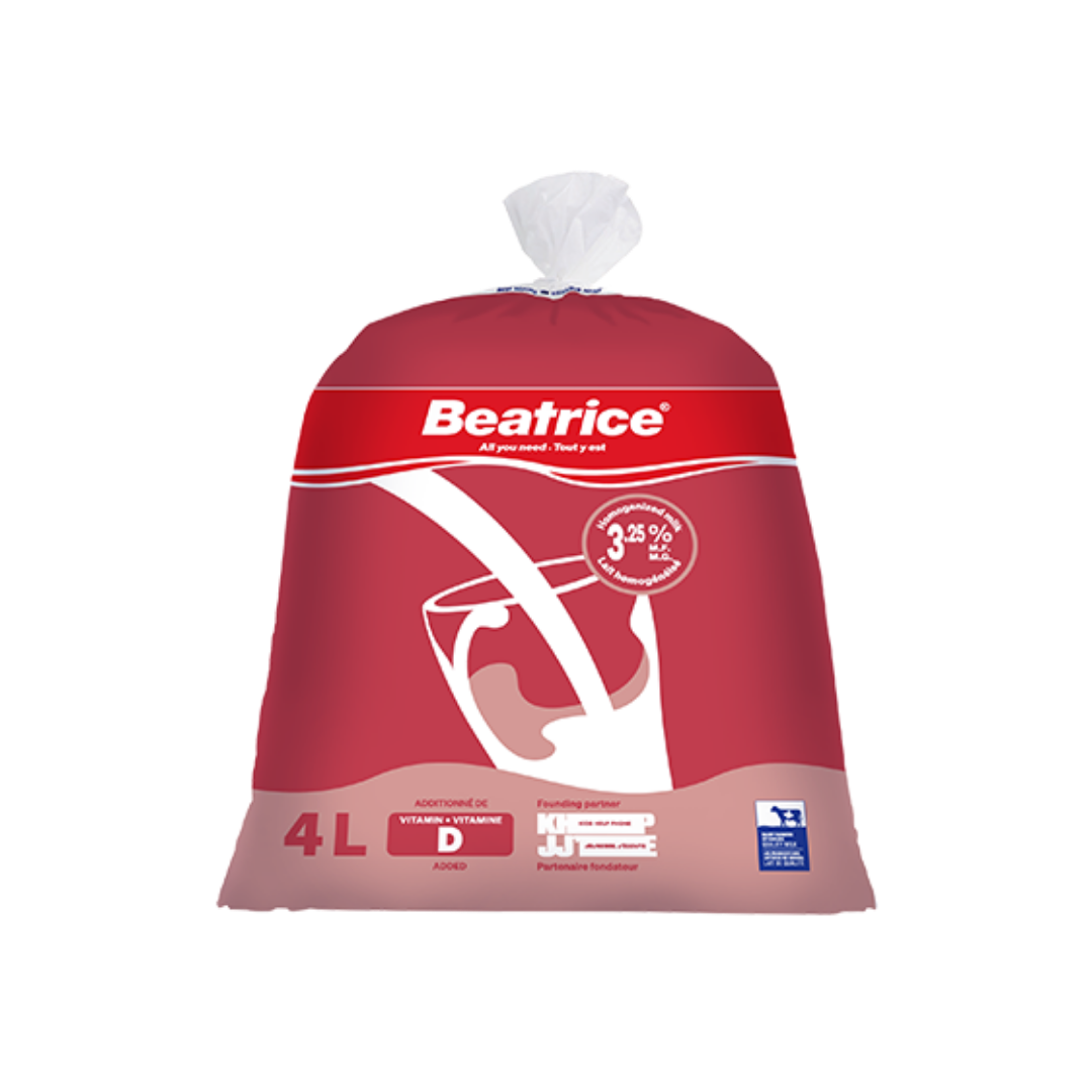 3.25% Homo Milk - Beatrice - Bagged
