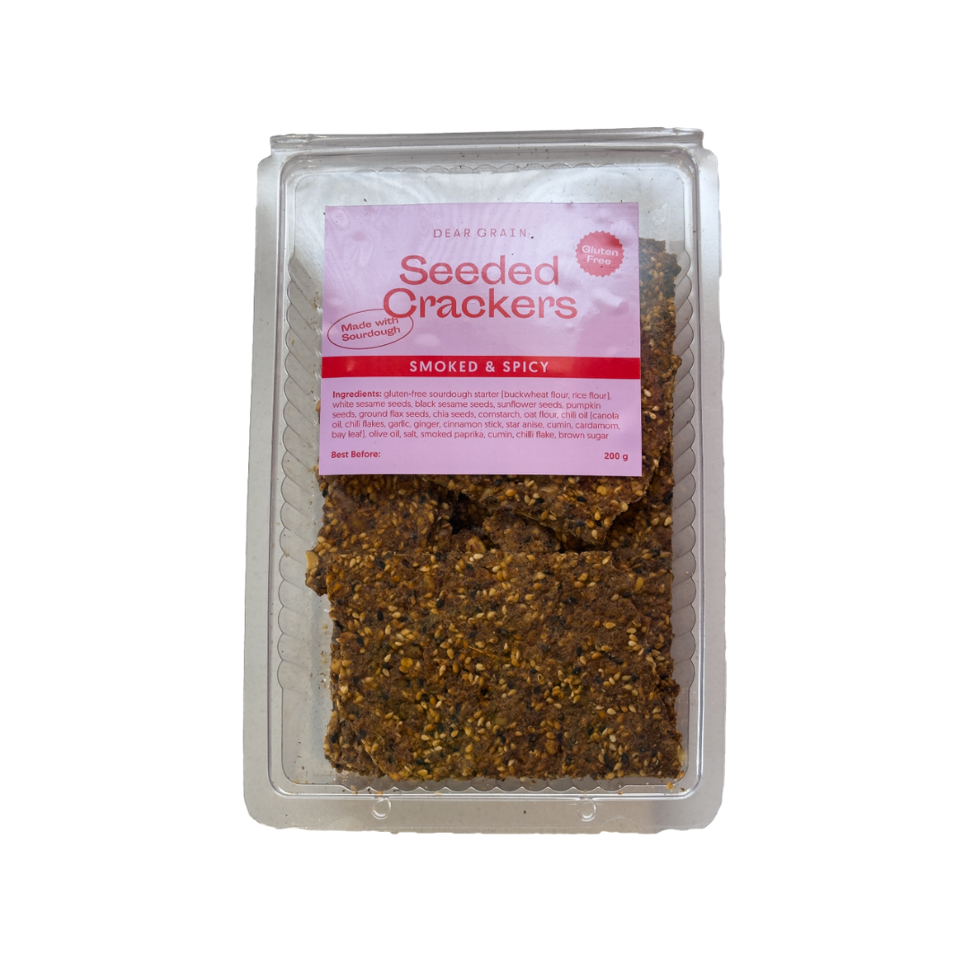 Seeded Crackers Smoked & Spicy