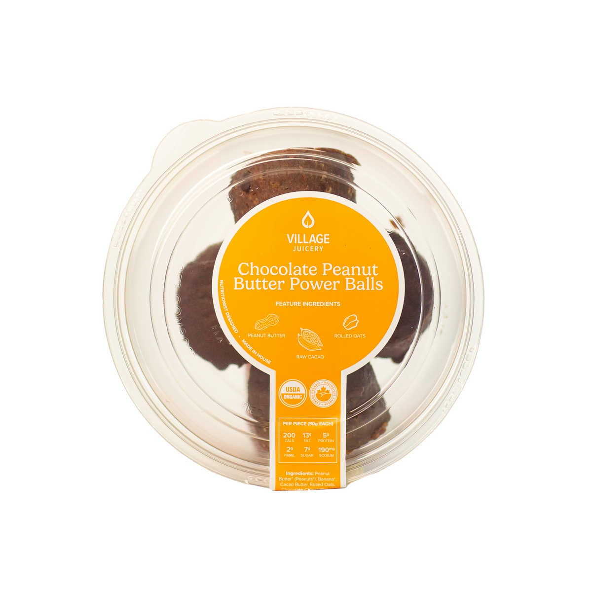 Chocolate Peanut Butter Power Balls