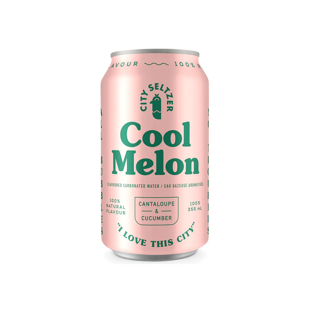 City Seltzer Cool Melon Carbonated Water