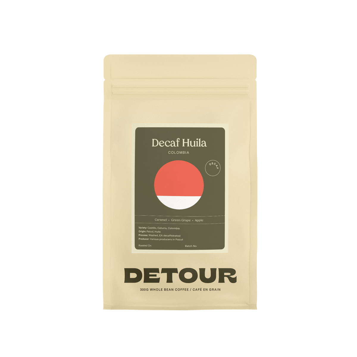 Decaf Huila, Colombia