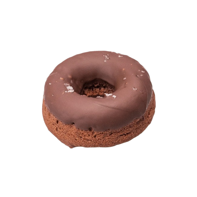 Dark Chocolate with Sea Salt Donut