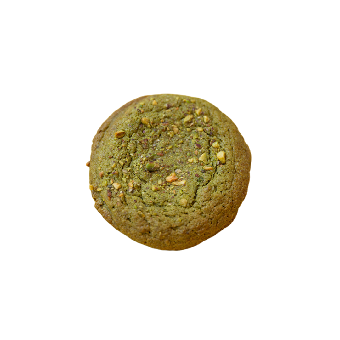 Sourdough Matcha Pistachio Cookie