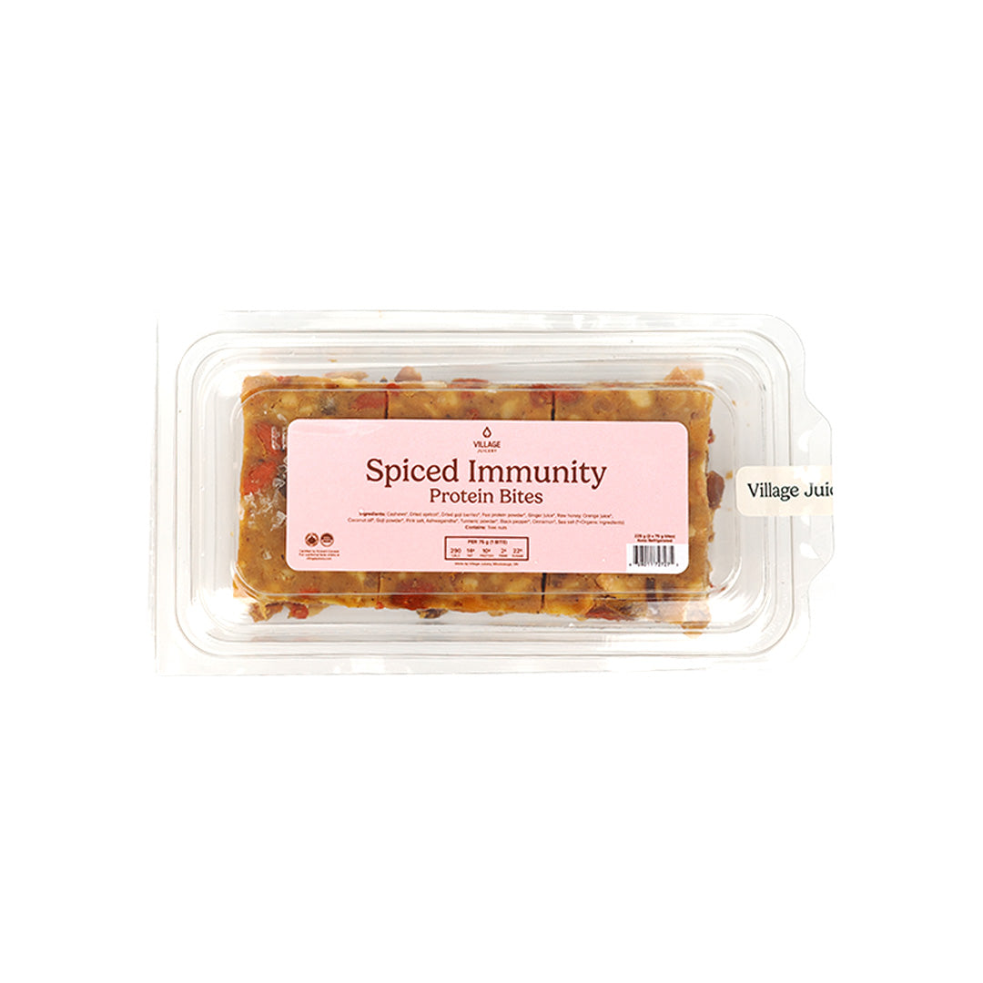Spiced Immunity Protein Bites