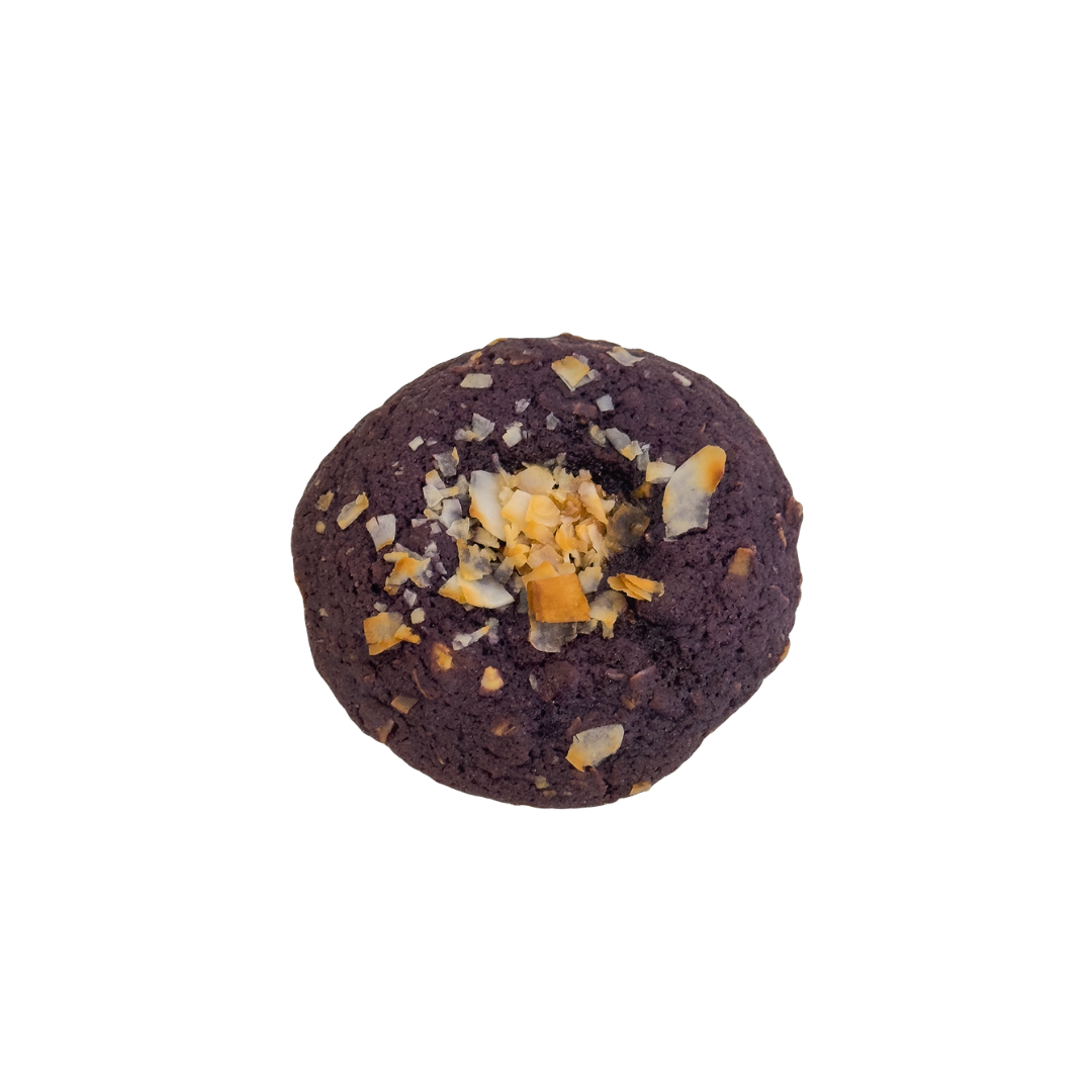 Sourdough Ube Cashew Coconut Cookie